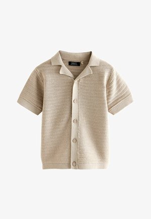 Next, REGULAR FIT - REVERE COLLAR SHORT SLEEVE - Camisa - neutral