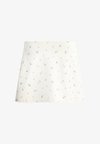 EVERMOVE HIGH RISE FLORAL PRINT SHORT SKIRT - Sports skirt - white