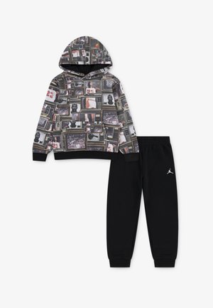 Jordan JDB MJ BROOKLYN AOP FLC SET - Dressikomplekt - black