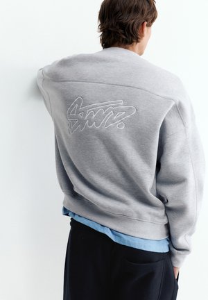 PULL&BEAR, STWD BOXY - SWEATSHIRT - Sweatshirt - light grey