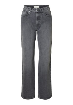 Selected, SLFWIDE BEA KORI  - Jeans Relaxed Fit - medium grey denim