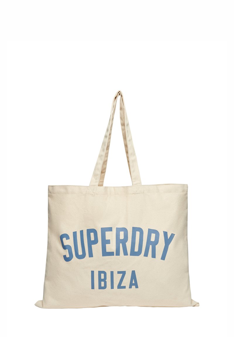 Superdry & Co Bolso shopping - natural brown wedgewood blue