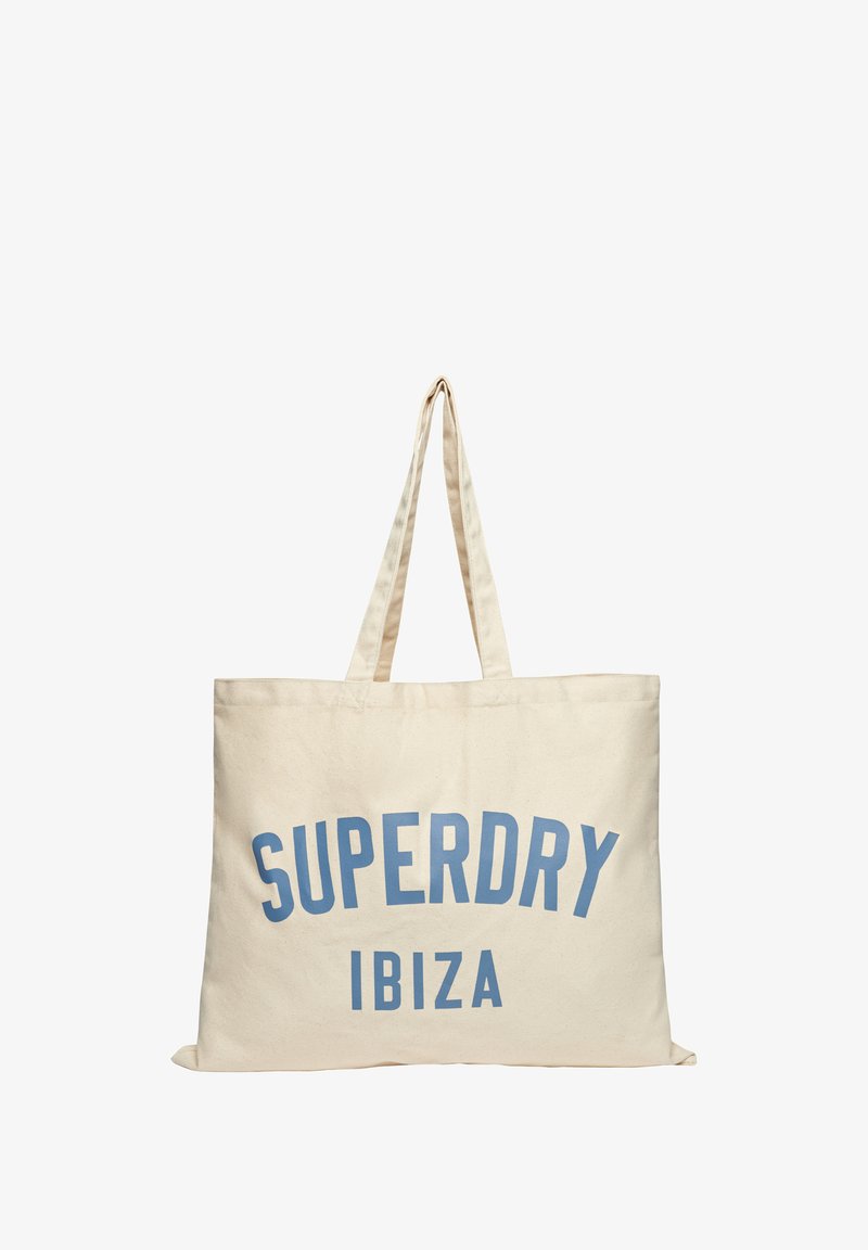 Superdry & Co Cabas - natural brown wedgewood blue