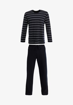 Schiesser SET - Pižame - dunkelblau
