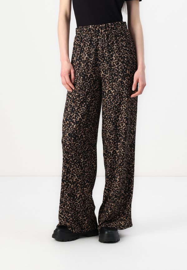 JDYJULIA WIDE PANT - Stoffhose - savannah tan
