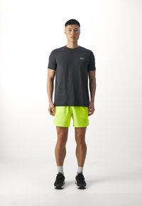 Under Armour VANISH SEAMLESS GRID - Sports T-shirt - castlerock/gray