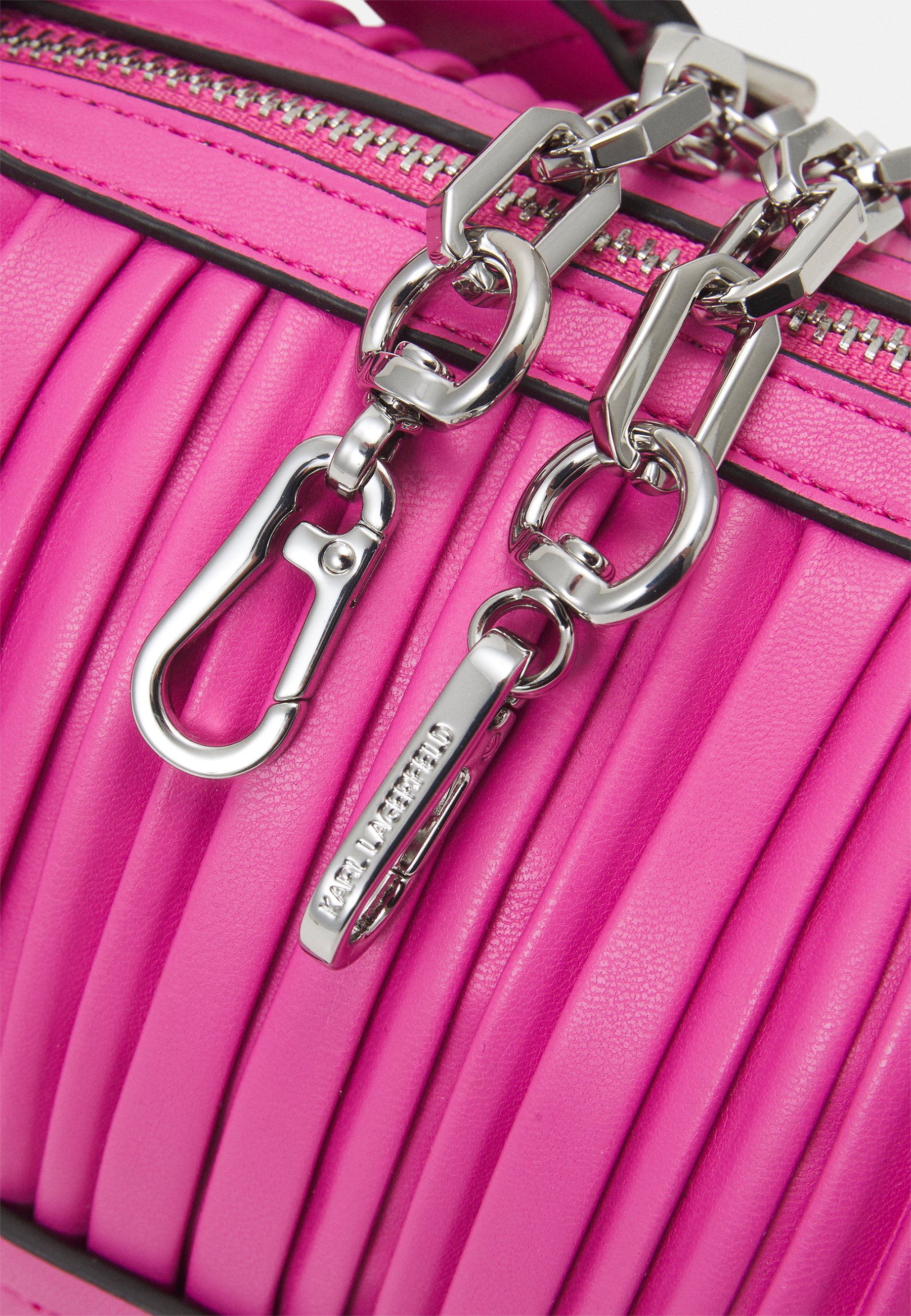 KARL LAGERFELD KUSHION BAGUETTE - Borsa a mano - gum/fuxia - Zalando