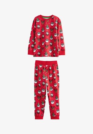 Next SINGLE LONG SLEEVE SET - Pižamos komplektas - red christmas character