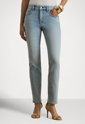 MID-RISE STRAIGHT ANKLE JEAN - Džínsy s rovným strihom - casseah wash