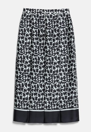 Luisa Spagnoli, FULVIA - Pleated skirt - nero crema