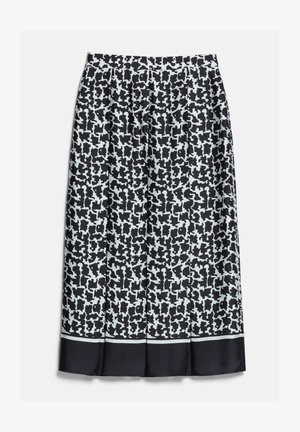Luisa Spagnoli, FULVIA - Pleated skirt - nero crema