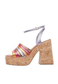 LIMMA MEERU - Sandalias de tacón - blue