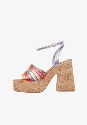 LIMMA MEERU - High heeled sandals - blue