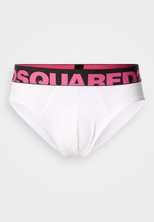 SUNSET CHASET BRIEF - Klasični kroj - white/fuxia