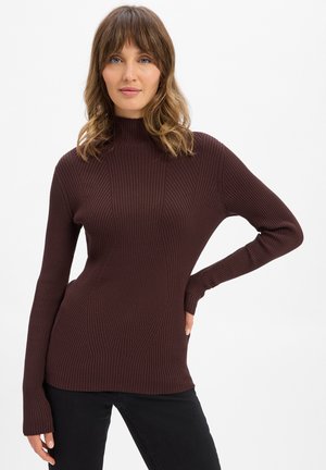 Strickpullover - dunkelbraun