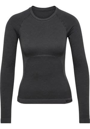 SEAMLESS TIGHT  - Longsleeve - ebony