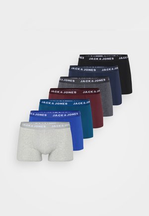 Jack & Jones JACSPECTOR TRUNKS 7 PACK - Kitsad bokserid - black/navy/bordeaux/petrol/grey