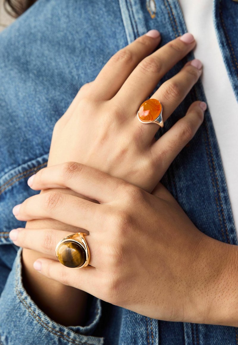 Next 2 PACK  - Anillo - gold tone