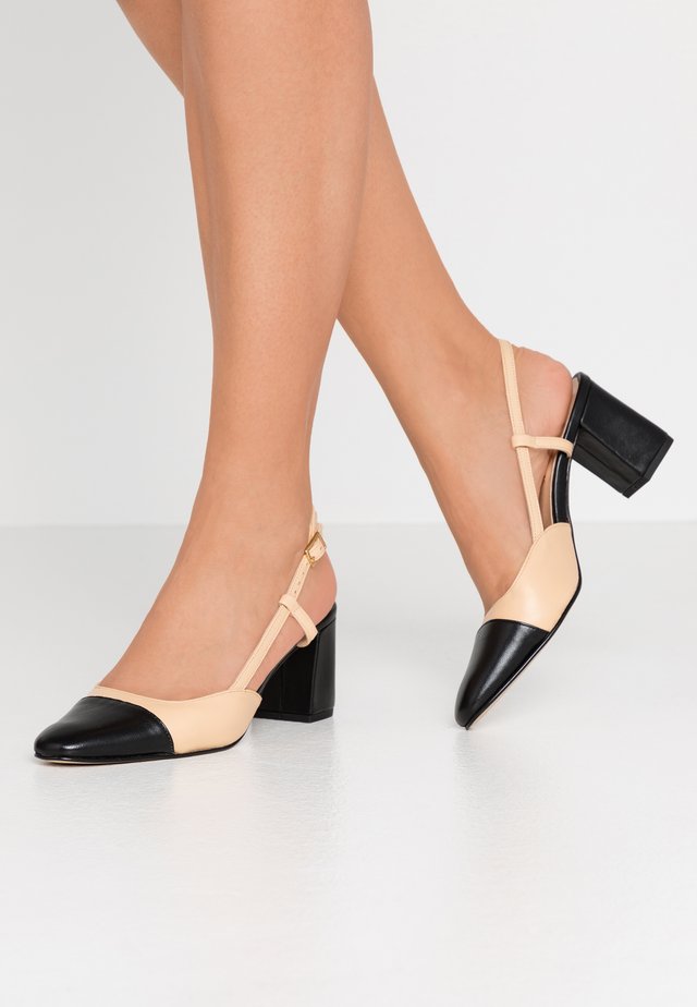 DHAPOP - Klassieke pumps - noir/beige