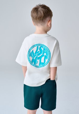 smALLSAINTS, Shorts - white blue