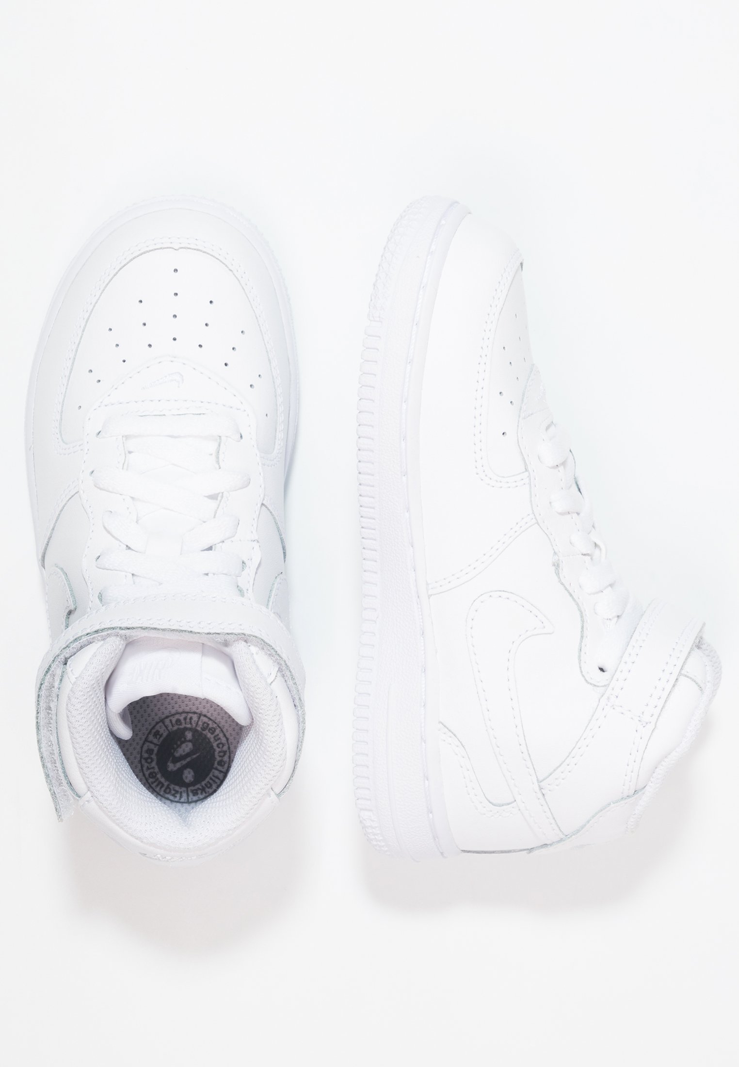 Nike Sportswear NIKE FORCE 1 MID (TD) - Sneakers alte - white/bianco -  Zalando.it