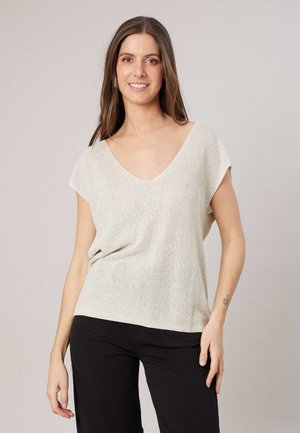DEELUXE, DEELUXE ORIGINAL PULL VEYRA - T-shirt print - elfenbein