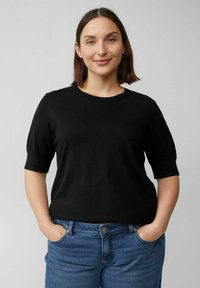 s.Oliver T-shirt basic - schwarz