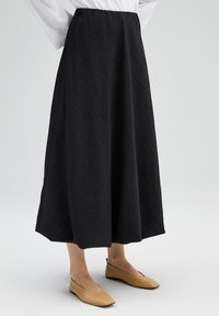 ELASTIC WAIST BALLON  - Falda de globo - black