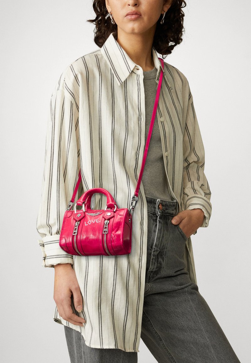 Zadig & Voltaire SUNNY NANO VINTAGE PATENT - Handtasche - podium/pink ...