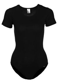 DAMEN BODY KURZARM - Body - black