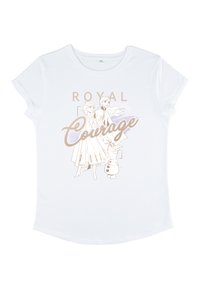 Henry Tiger FROZEN ROYAL COURAGE - T-shirt z nadrukiem