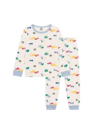 Petit Bateau MOLTON MIT CHALET-MOTIVEN SET - Pyjama - milk multico