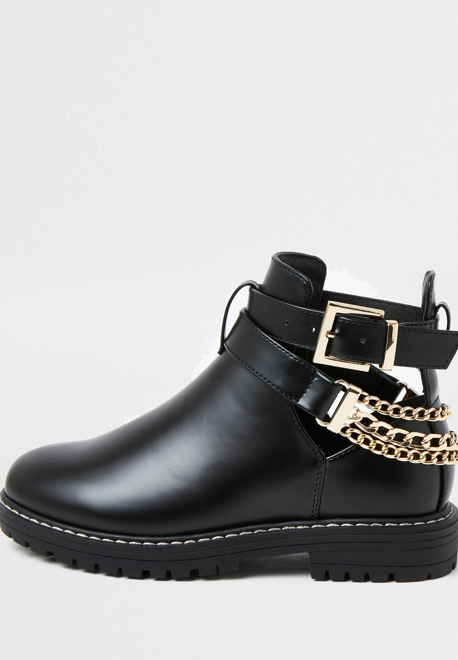 River Island Korte laarzen - black/Zwart - Zalando.nl