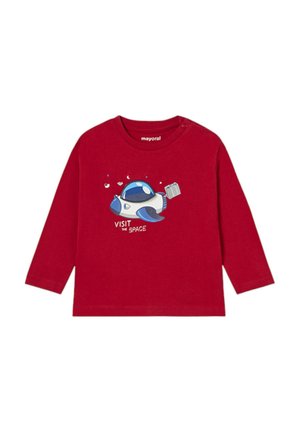 Maglietta a manica lunga - rosso