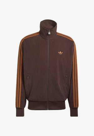 adidas Originals, ADIDAS ORIGINALS FIREBIRD CORDUROY TRACK TOP - Giacca sportiva - aurora coffee