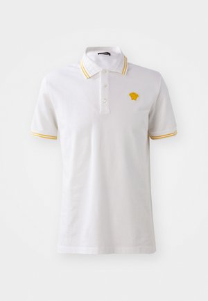 Versace MEDUSA POP EMBROIDERY  - Polo shirt - optical white