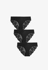 BRAZILIAN FIT - 3 PACK - Culotte brésilienne - black