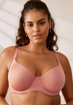 Next BALCONY SMOOTHING  2 PACK  REGULAR FIT - Kaarituelliset rintaliivit - black rose pink