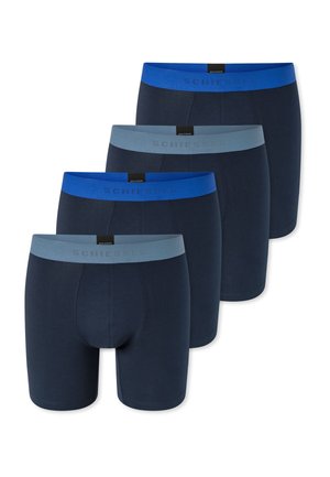 955 4-PACK - Lange Boxershorts - dunkelblau mehrfarbig