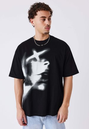 BLUR  - T-shirt print - noir