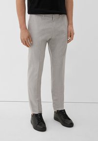 s.Oliver AUS MIX - Anzughose - taubengrau