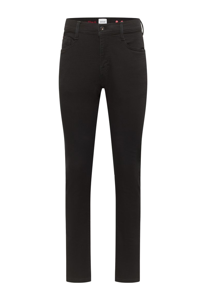 mustang Jeans Tapered Fit zwart