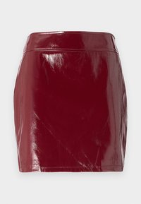 OBJTEXAS LISA SKIRT  - Minisukně - cabernet
