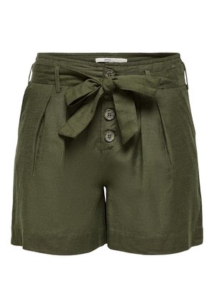 ONLVIVA LIFE BELT - Shorts - forest night