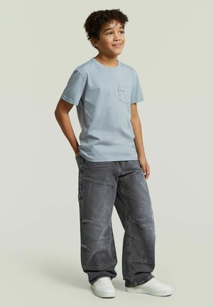 G-STAR, BOYS BASE POCKET T-SHIRT - T-shirt imprimé - lt wave