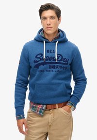 Superdry & Co Hættetrøje - bleu
