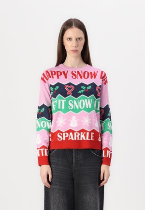 VILA VISNOW CHRISTMAS  - Pullover - pastel lavender