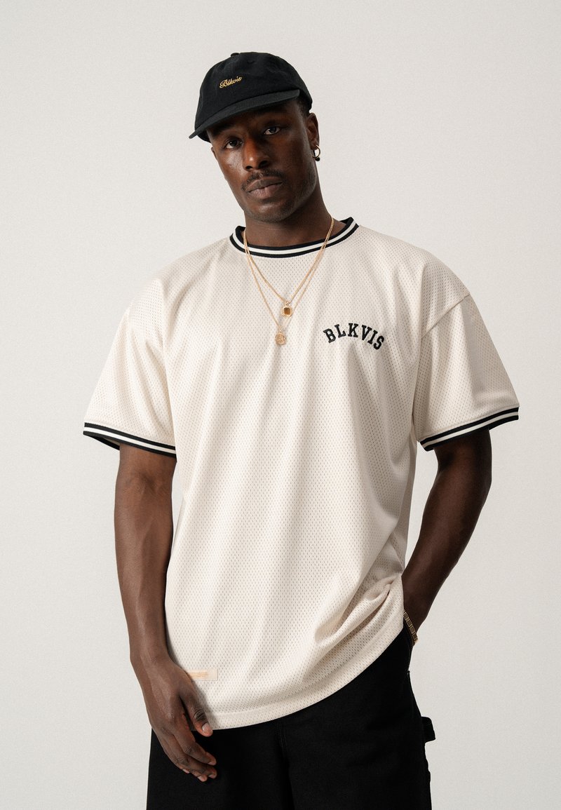 BLKVIS TEE UNISEX - T-shirt print - antique white