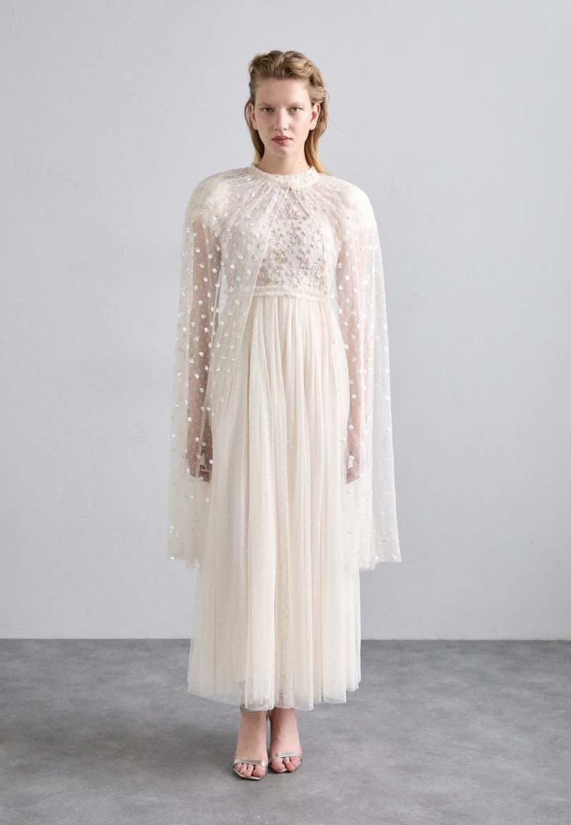 Needle & Thread - DOT SHIMMER MIDAXI OPEN - Cape - cream, Enlarge