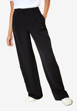 Friends Like These, REGULAR FIT - WIDE ELASTICTED WAIST - Pantaloni - black